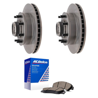 ACDelco® - Silver™ Front Brake Kit with Ceramic Pads
