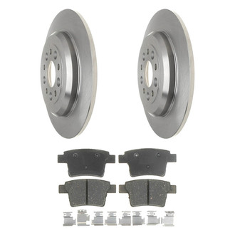 ACDelco® - Silver™ Rear Brake Kit with Ceramic Pads