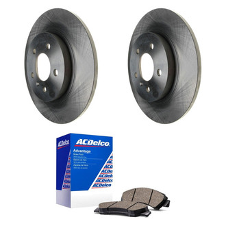 ACDelco® - Silver™ Rear Brake Kit with Ceramic Pads