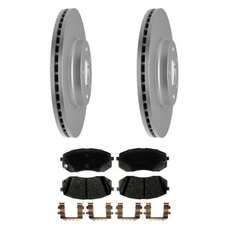 ACDelco® BNDL-31001858 - Silver™ Front Brake Kit with Ceramic Pads