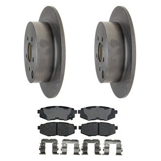 ACDelco® - Silver™ Rear Brake Kit with Ceramic Pads