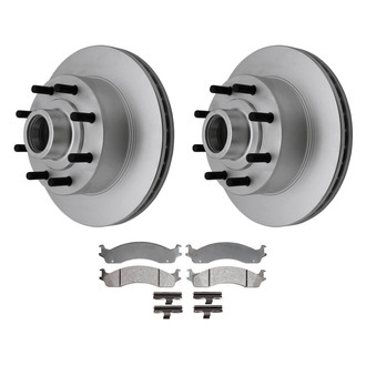 ACDelco® - Silver™ Front Brake Kit with Ceramic Pads