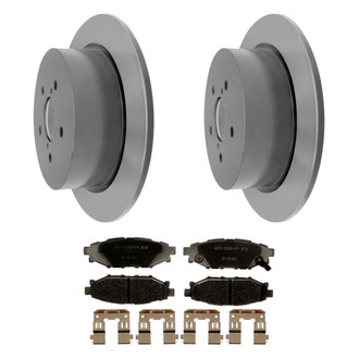 ACDelco® - Silver™ Rear Brake Kit with Ceramic Pads