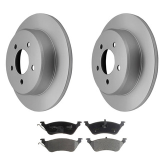 ACDelco® - Silver™ Rear Brake Kit with Semi-Metallic Pads
