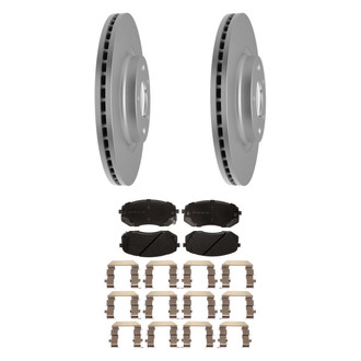 ACDelco® - Silver™ Front Brake Kit with Ceramic Pads