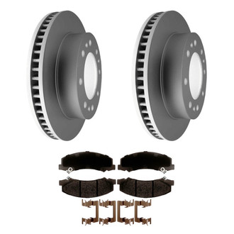 ACDelco® - Silver™ Front Brake Kit with Ceramic Pads