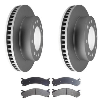 ACDelco® - Silver™ Front Brake Kit with Ceramic Pads