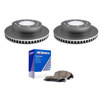 ACDelco® - Silver™ Front Brake Kit with Ceramic Pads