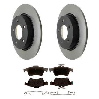 ACDelco® - Silver™ Rear Brake Kit with Ceramic Pads