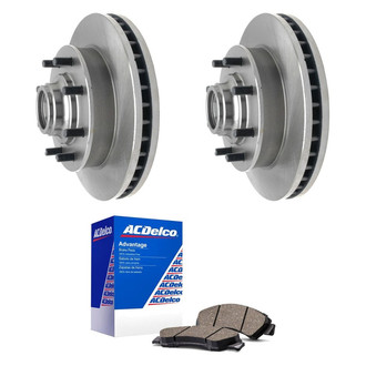 ACDelco® - Silver™ Front Brake Kit with Ceramic Pads