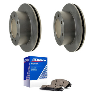 ACDelco® - Silver™ Rear Brake Kit with Ceramic Pads