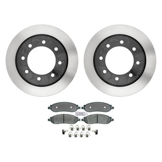 ACDelco® - Silver™ Rear Brake Kit with Semi-Metallic Pads