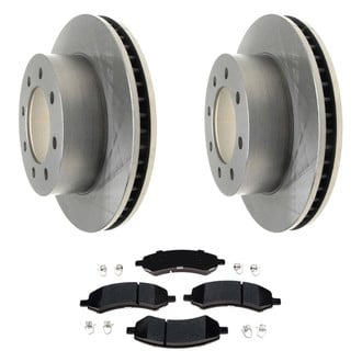 ACDelco® - Silver™ Front Brake Kit with Semi-Metallic Pads