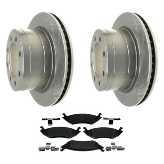 ACDelco® - Silver™ Rear Brake Kit with Semi-Metallic Pads