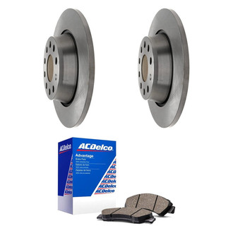 ACDelco® - Silver™ Rear Brake Kit with Ceramic Pads