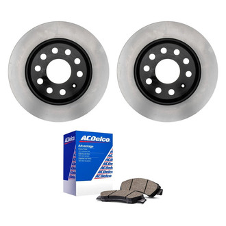ACDelco® - Silver™ Rear Brake Kit with Ceramic Pads