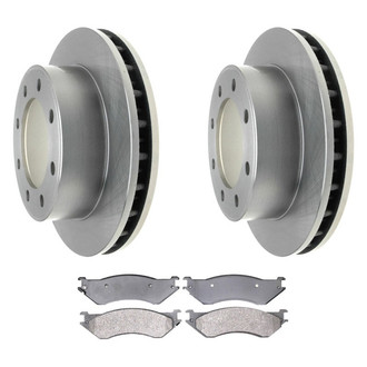 ACDelco® - Silver™ Front Brake Kit with Semi-Metallic Pads