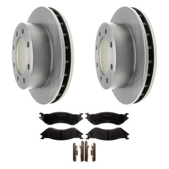 ACDelco® - Silver™ Front Brake Kit with Semi-Metallic Pads