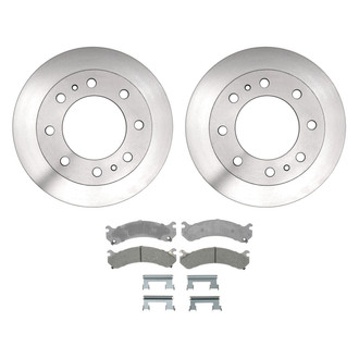 ACDelco® - Silver™ Front Brake Kit with Semi-Metallic Pads