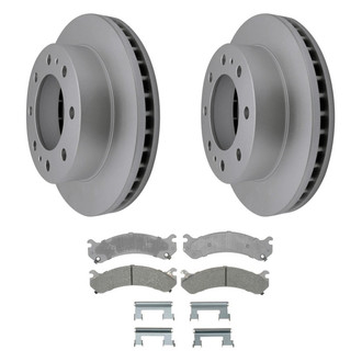 ACDelco® - Silver™ Front Brake Kit with Semi-Metallic Pads