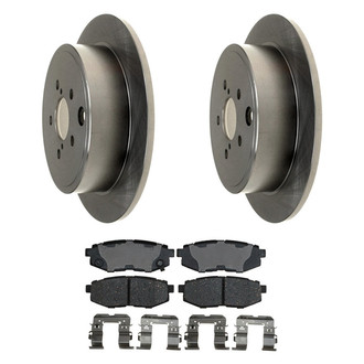 ACDelco® - Silver™ Rear Brake Kit with Ceramic Pads