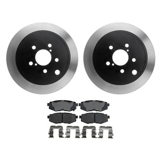ACDelco® - Silver™ Rear Brake Kit with Ceramic Pads