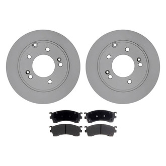ACDelco® - Silver™ Rear Brake Kit with Ceramic Pads