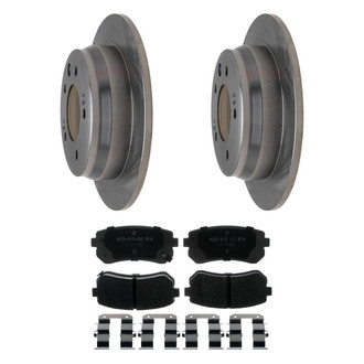 ACDelco® - Silver™ Brake Kit with Ceramic Pads