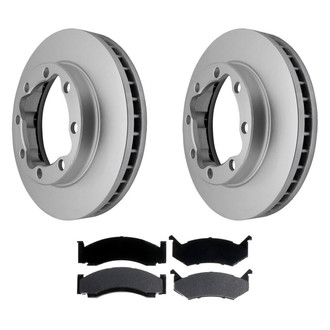 ACDelco® - Silver™ Front Brake Kit with Semi-Metallic Pads