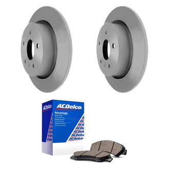ACDelco® - Silver™ Rear Brake Kit with Ceramic Pads
