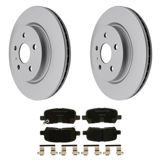 ACDelco® - Silver™ Rear Brake Kit with Ceramic Pads