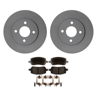 ACDelco® - Silver™ Front Brake Kit with Ceramic Pads