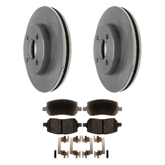 ACDelco® - Silver™ Front Brake Kit with Ceramic Pads