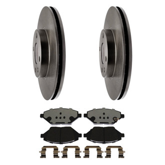 ACDelco® - Silver™ Front Brake Kit with Ceramic Pads