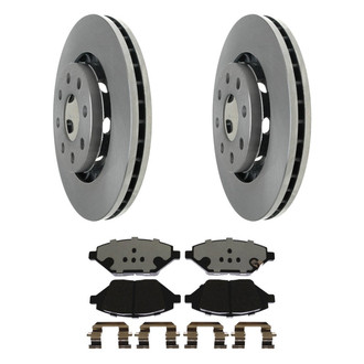 ACDelco® - Silver™ Front Brake Kit with Ceramic Pads