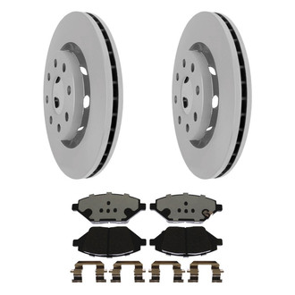 ACDelco® - Silver™ Front Brake Kit with Ceramic Pads