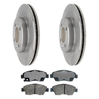 ACDelco® - Silver™ Front Brake Kit with Ceramic Pads
