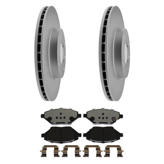 ACDelco® - Silver™ Front Brake Kit with Ceramic Pads