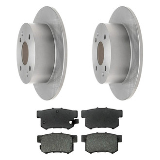 ACDelco® - Silver™ Rear Brake Kit with Ceramic Pads