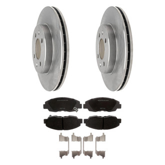 ACDelco® - Silver™ Front Brake Kit with Ceramic Pads