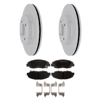 ACDelco® - Silver™ Front Brake Kit with Ceramic Pads