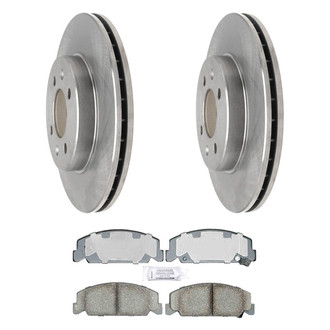 ACDelco® - Silver™ Front Brake Kit with Ceramic Pads