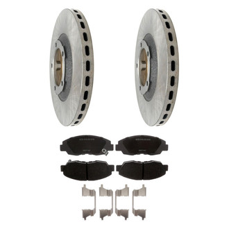 ACDelco® - Silver™ Brake Kit with Ceramic Pads