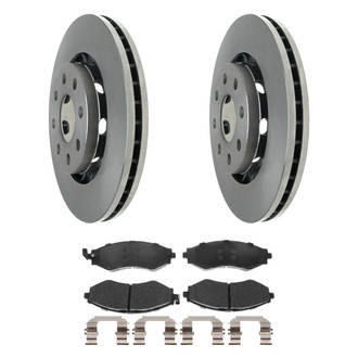 ACDelco® - Silver™ Front Brake Kit with Semi-Metallic Pads