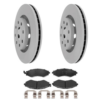 ACDelco® - Silver™ Front Brake Kit with Semi-Metallic Pads