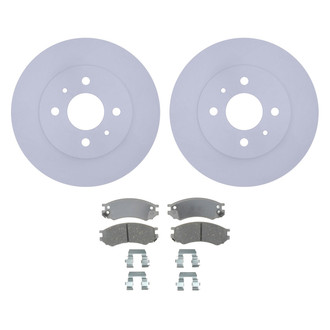 ACDelco® - Silver™ Front Brake Kit with Ceramic Pads