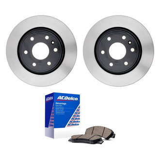 ACDelco® - Silver™ Front Brake Kit with Ceramic Pads