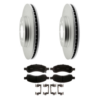 ACDelco® - Silver™ Front Brake Kit with Ceramic Pads