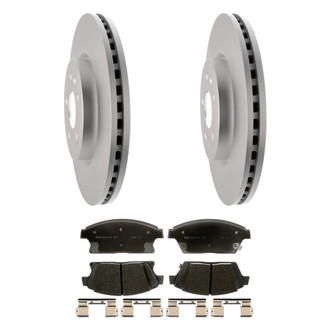 ACDelco® - Silver™ Front Brake Kit with Ceramic Pads