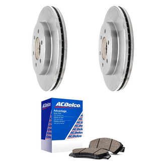 ACDelco® - Silver™ Front Brake Kit with Ceramic Pads